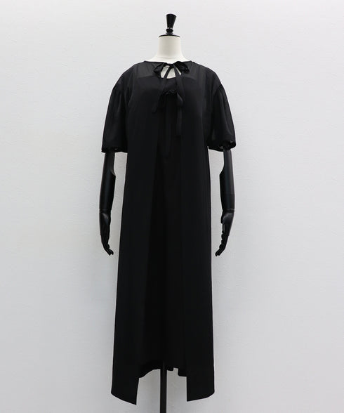 2WAYシアーレイヤードWリボンDRESS